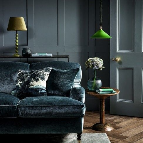 Pooky - Bayou Table Lamp Base - Green Lacquered Wood