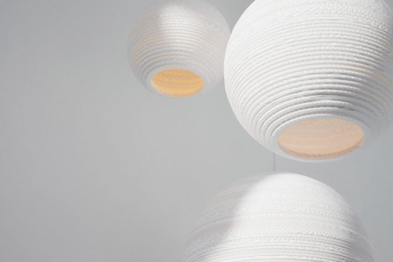 Graypants Scraplight Moon pendant light