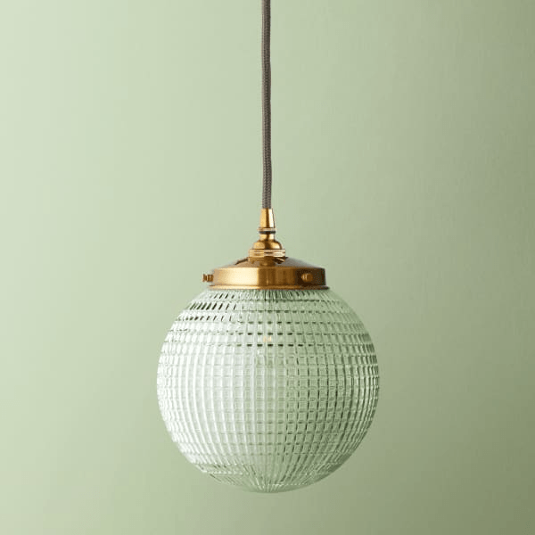 Pooky - Espere Pendant Light Shade - Regular - Clear Waffle Glass