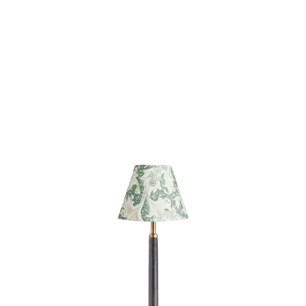 Pooky - 16cm Empire Shade - Thyme Wallflower Printed Cotton - Morris & Co