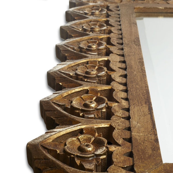 Pooky - Vulpo Bevelled Mirror - Antiqued Gold
