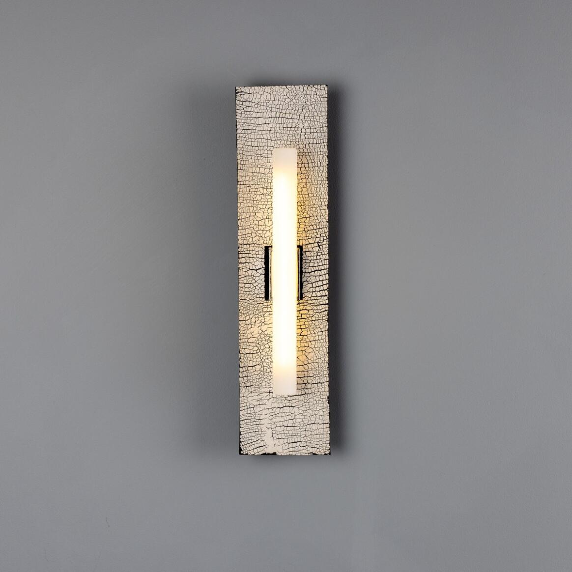Mullan - Capua Rectangular Ceramic Wall Light Black Clay 50cm IP20 - Powder Coated Matte Black Finish