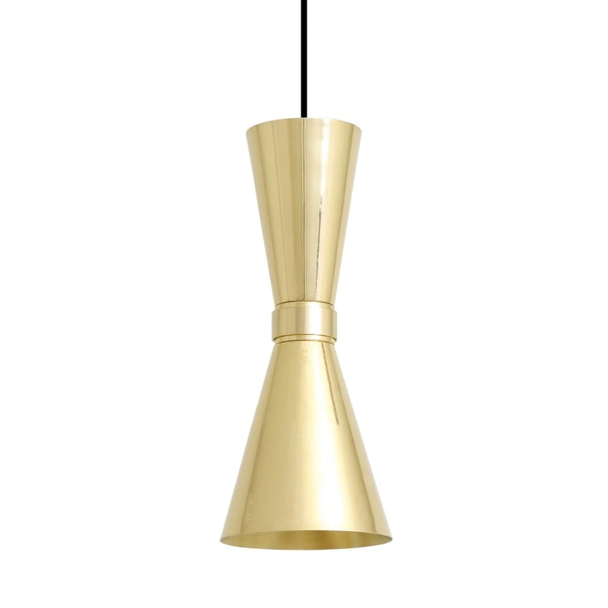 Mullan Amias Mid-Century Brass pendant light