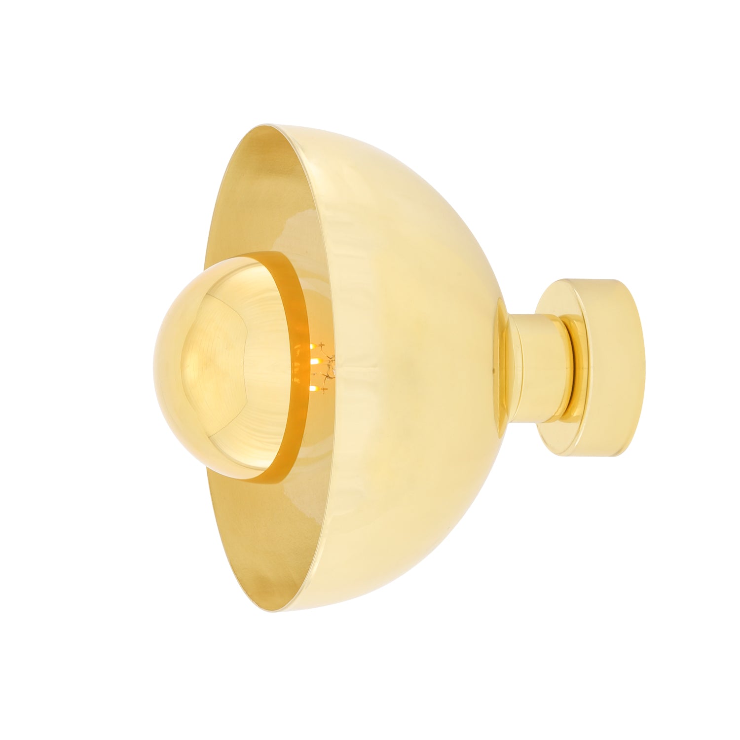Mullan - Maua Wall Light 20cm - Polished Brass Finish