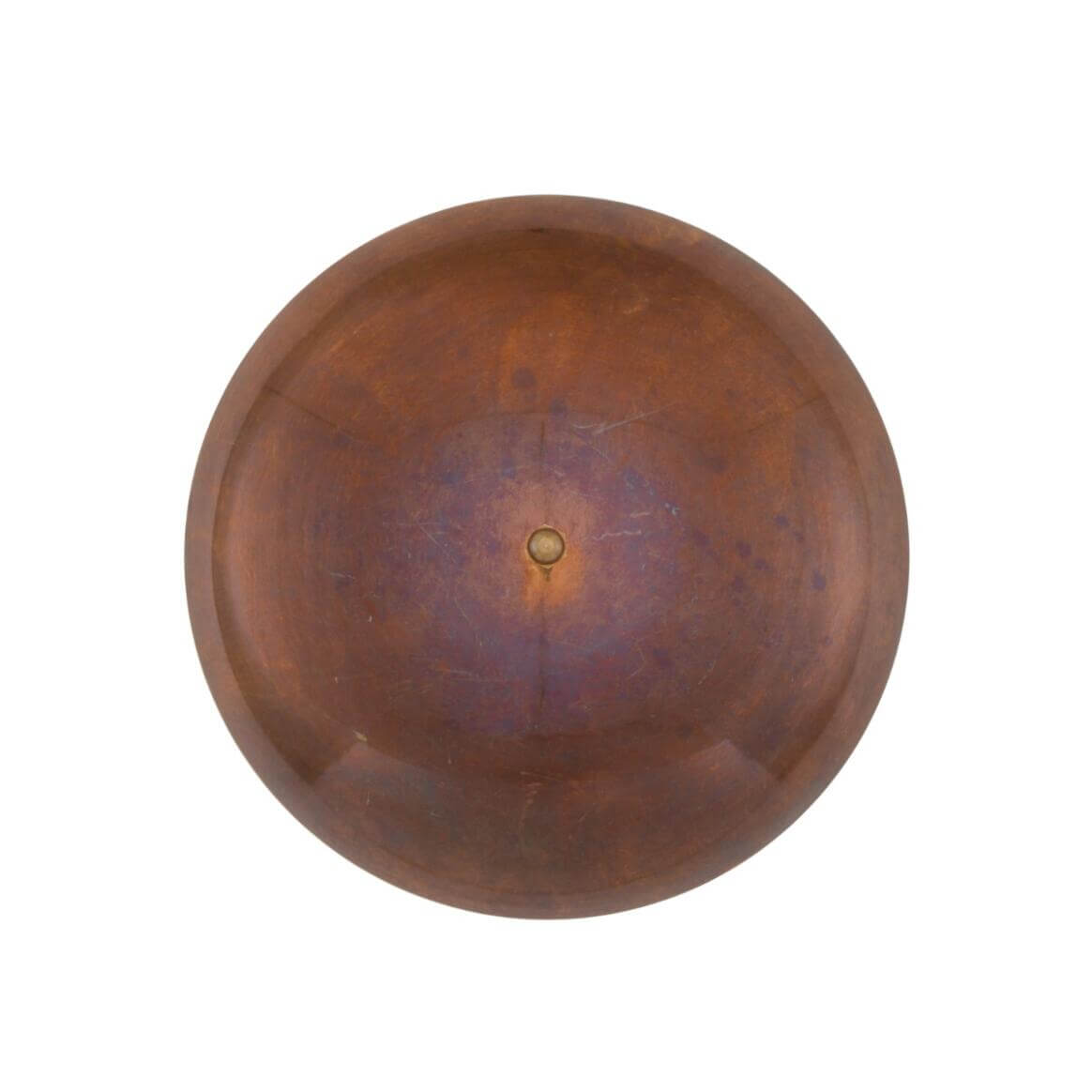 Mullan - Luqa Brass Dish Wall Light 25cm IP20 - Antique Brass Finish