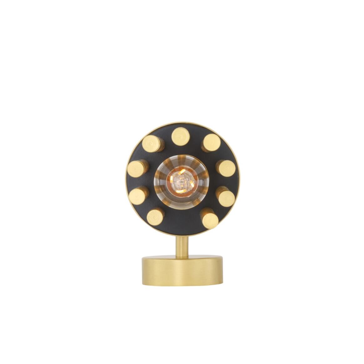 Mullan - Victoria Mini Brass Wall Light - Satin Brass Finish