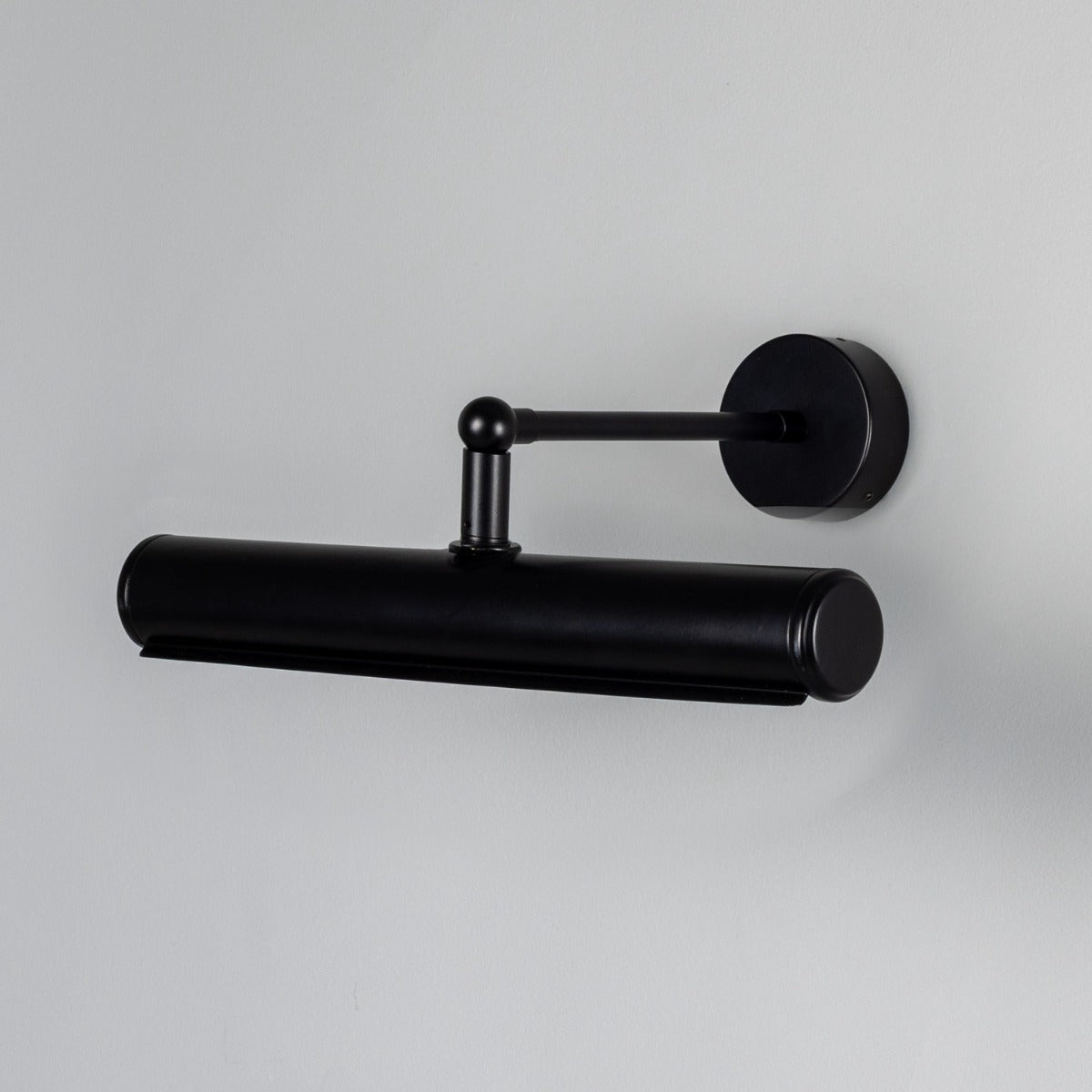 Mullan - Galle Fixed-Arm Solid Brass Picture Light 35.5cm IP65 - Powder Coated Matte Black Finish