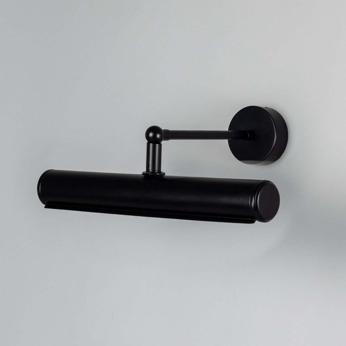 Mullan - Galle Fixed-Arm Solid Brass Picture Light 35.5cm IP65 - Powder Coated Matte Black Finish