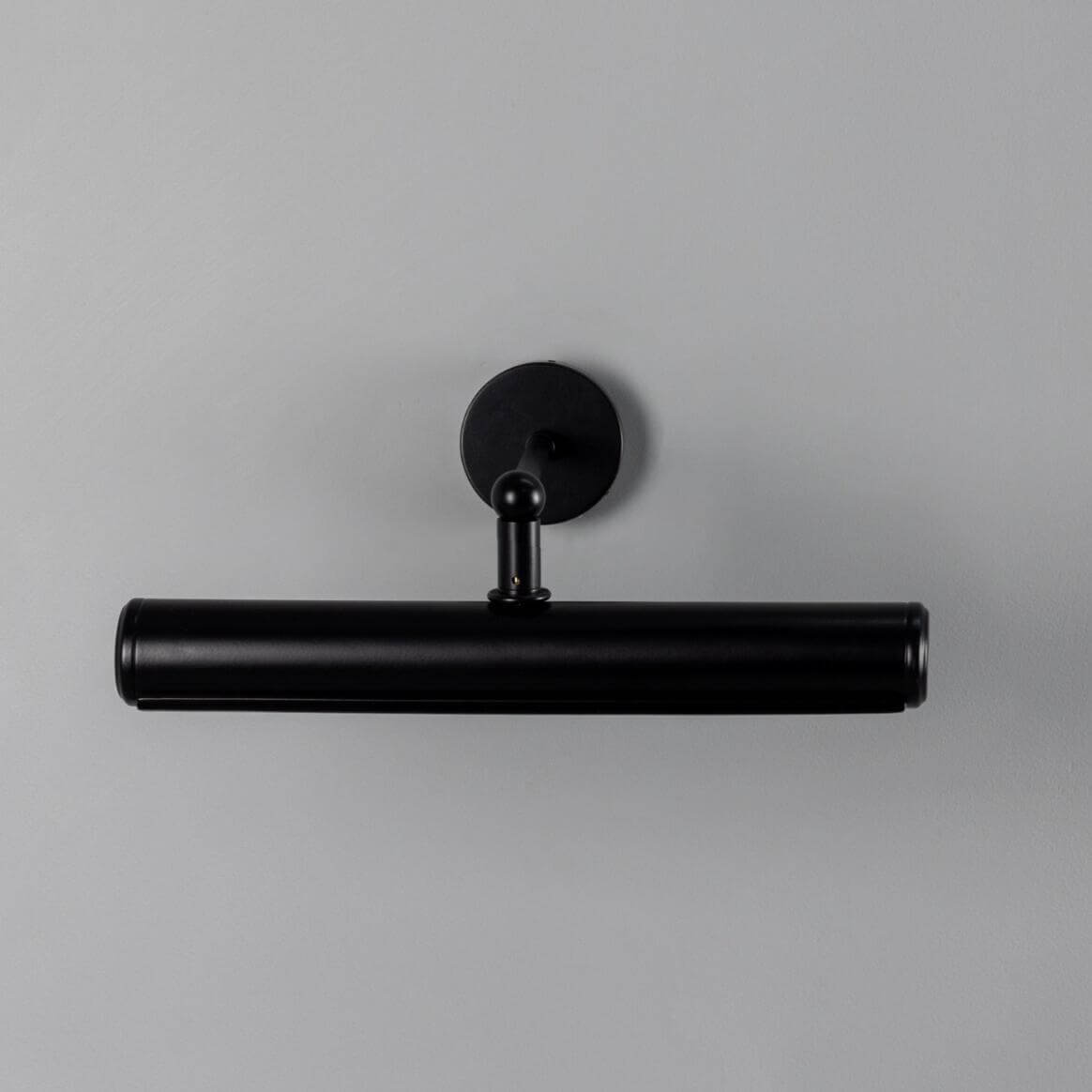 Mullan - Galle Fixed-Arm Solid Brass Picture Light 35.5cm IP65 - Powder Coated Matte Black Finish