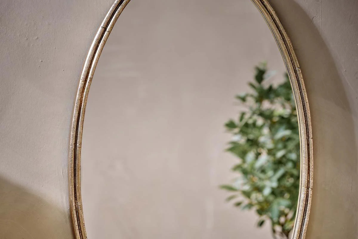 Nkuku Almora Oval Mirror