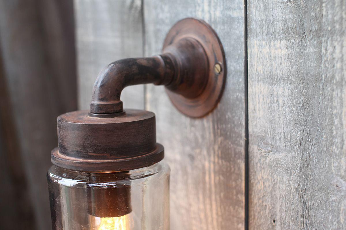 Nkuku Ngari Outdoor Light - Rust