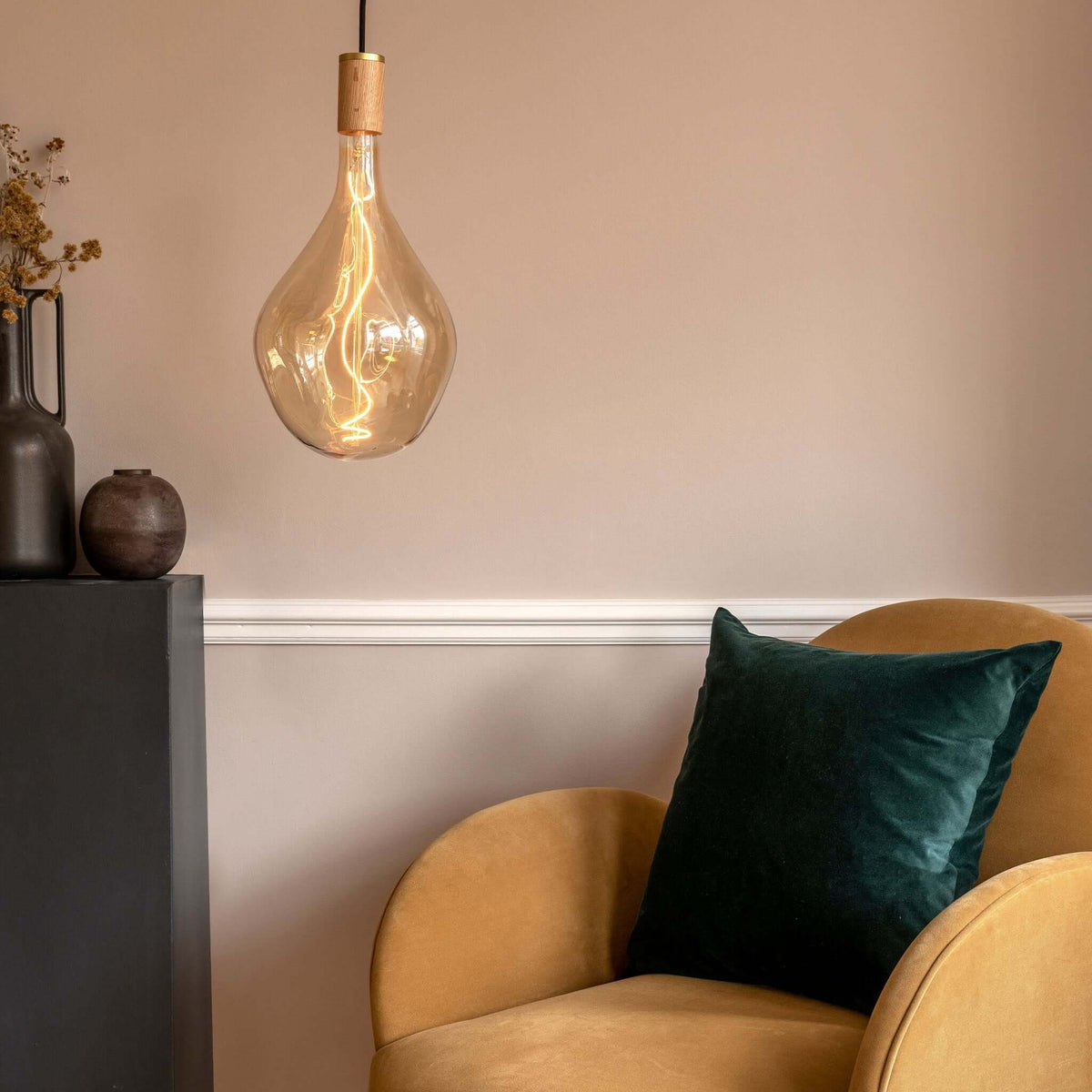 Tala Voronoi III Pendant Light in Oak