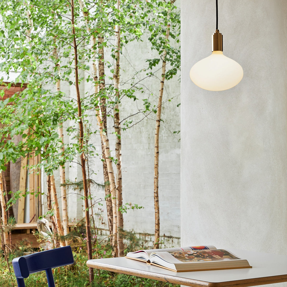 Tala Oval II Pendant Light in Graphite