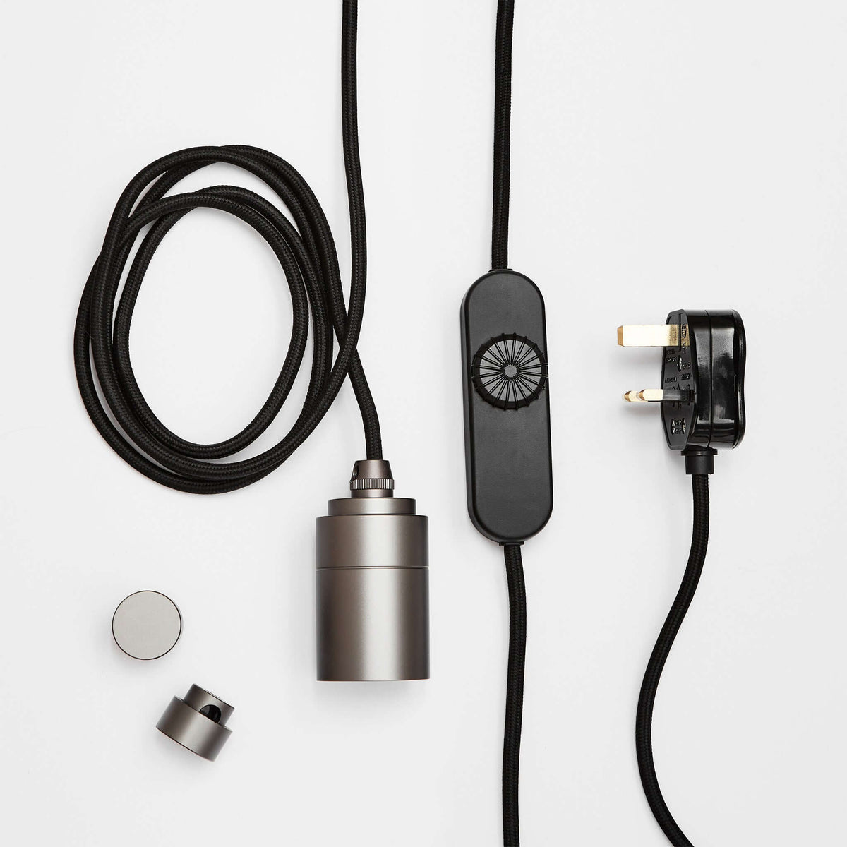 Tala Sphere IV Plug-In Pendant in Graphite