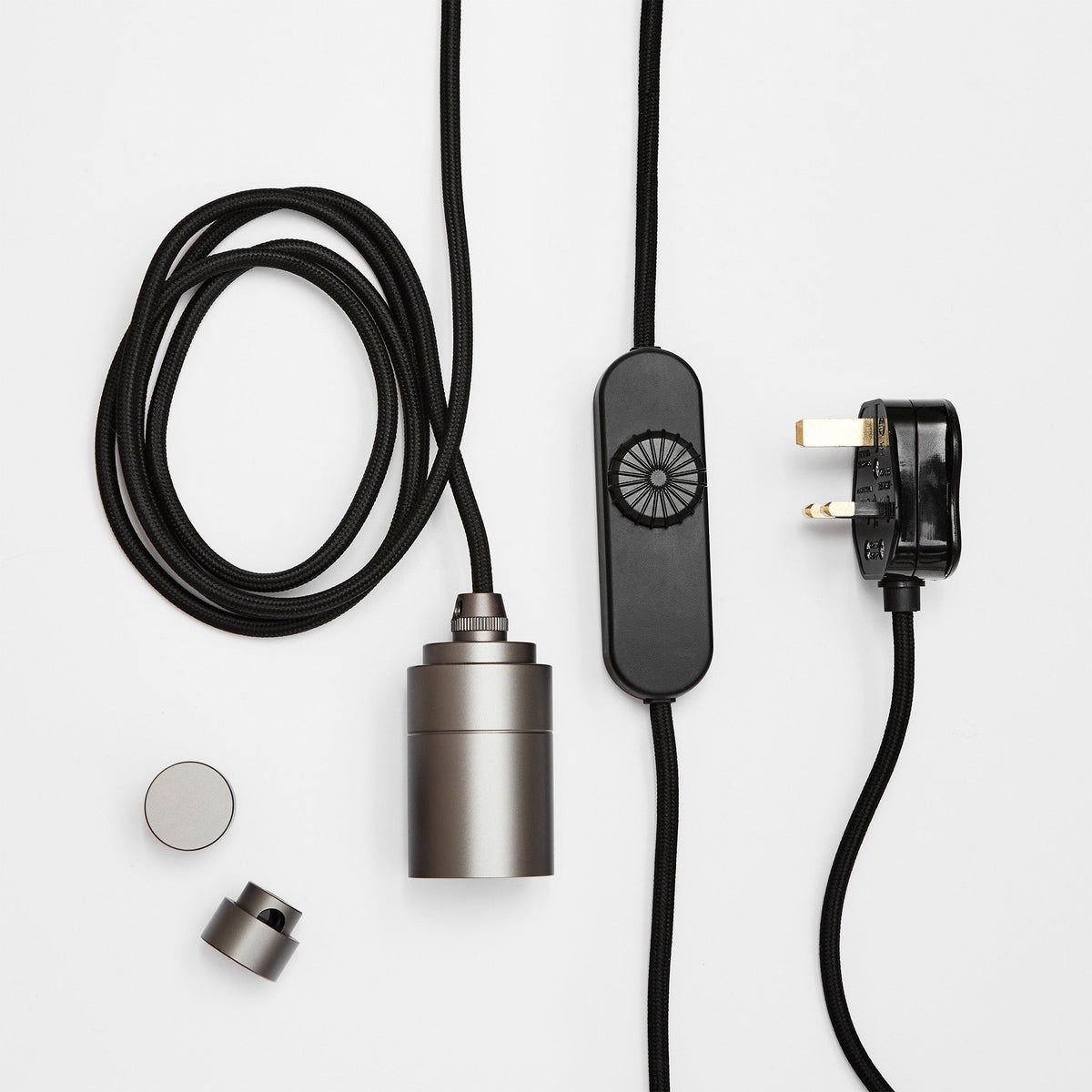 Tala Sphere IV Plug-In Pendant in Graphite