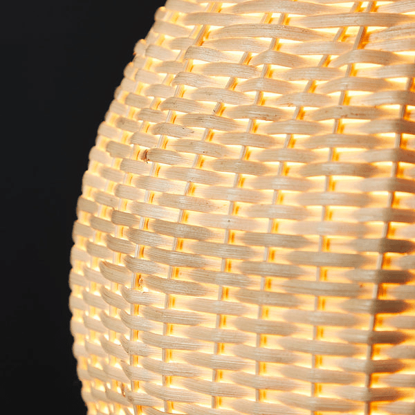 Pooky - Albus Pendant Light - Natural Cane