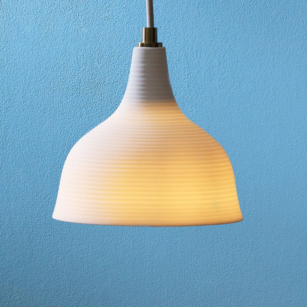 Pooky Monty Pendant Light in Natural Porcelain