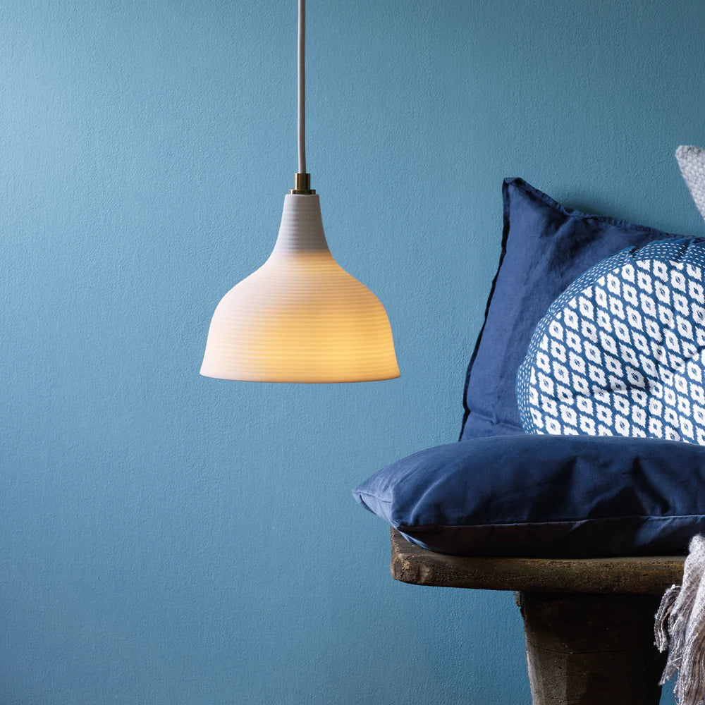 Pooky Monty Pendant Light in Natural Porcelain