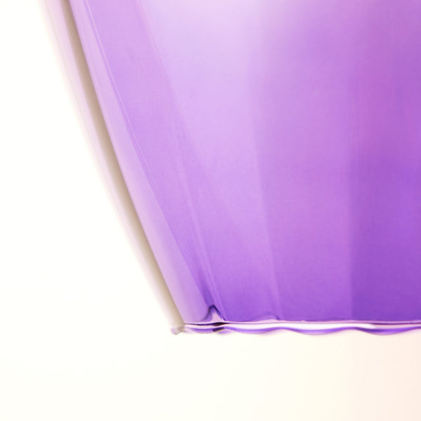 Pooky - Lisboa Pendant Light Shade - Small - Violet Glass