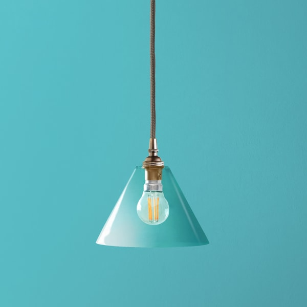 Pooky - Hazelette Pendant Light Shade - Clear Glass