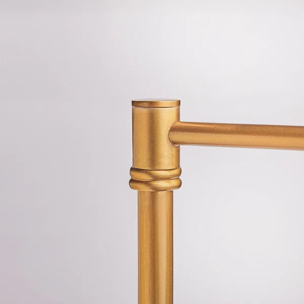 Pooky - Swing Articulated Standing Lamp Base - Brass - Without Lampshade