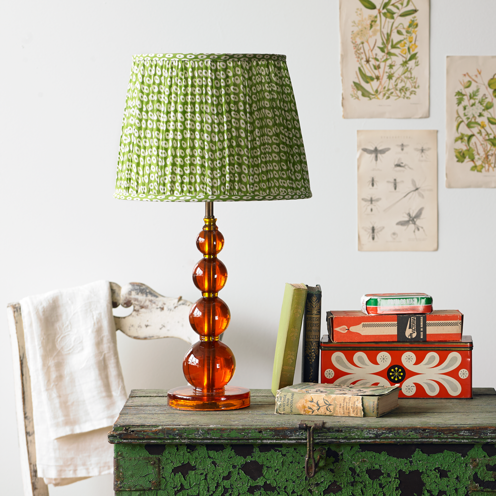 Pooky - Aurora Table Lamp Base - Orange Resin