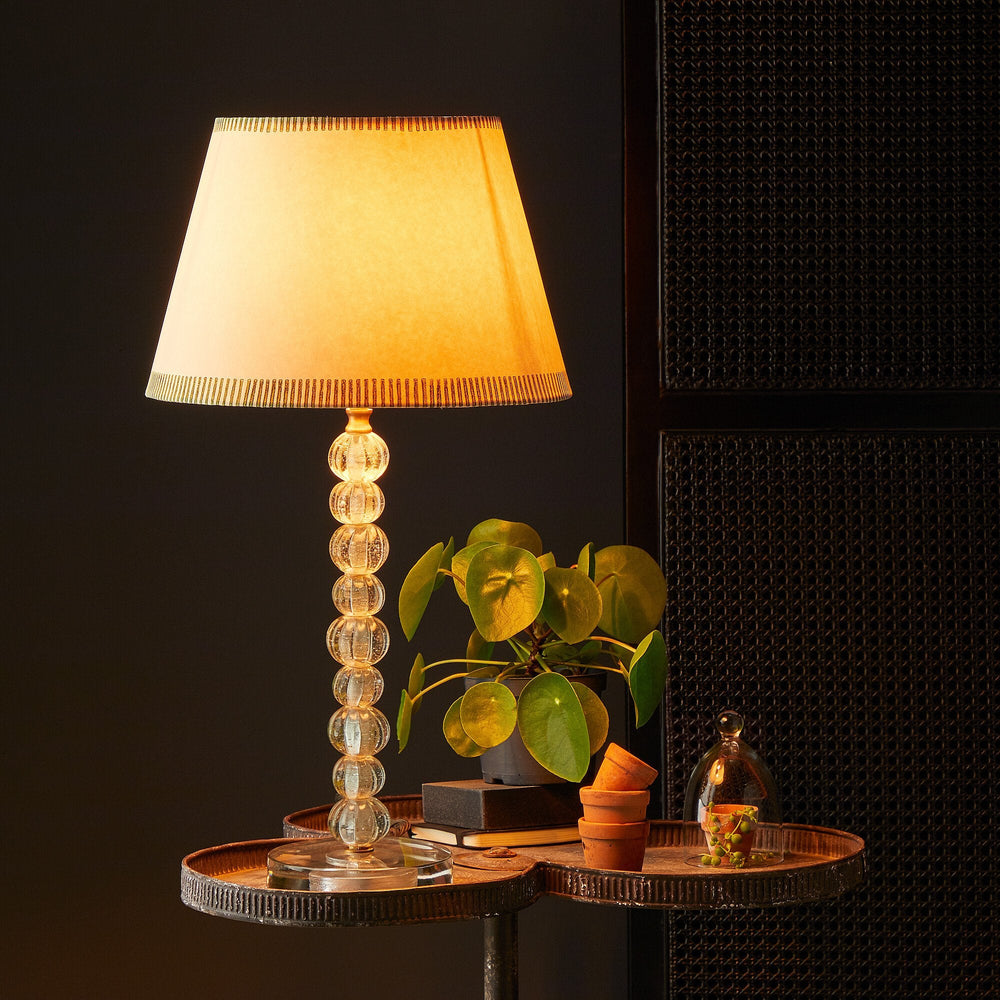Pooky - Bonbon Table Lamp Base - Clear Glass