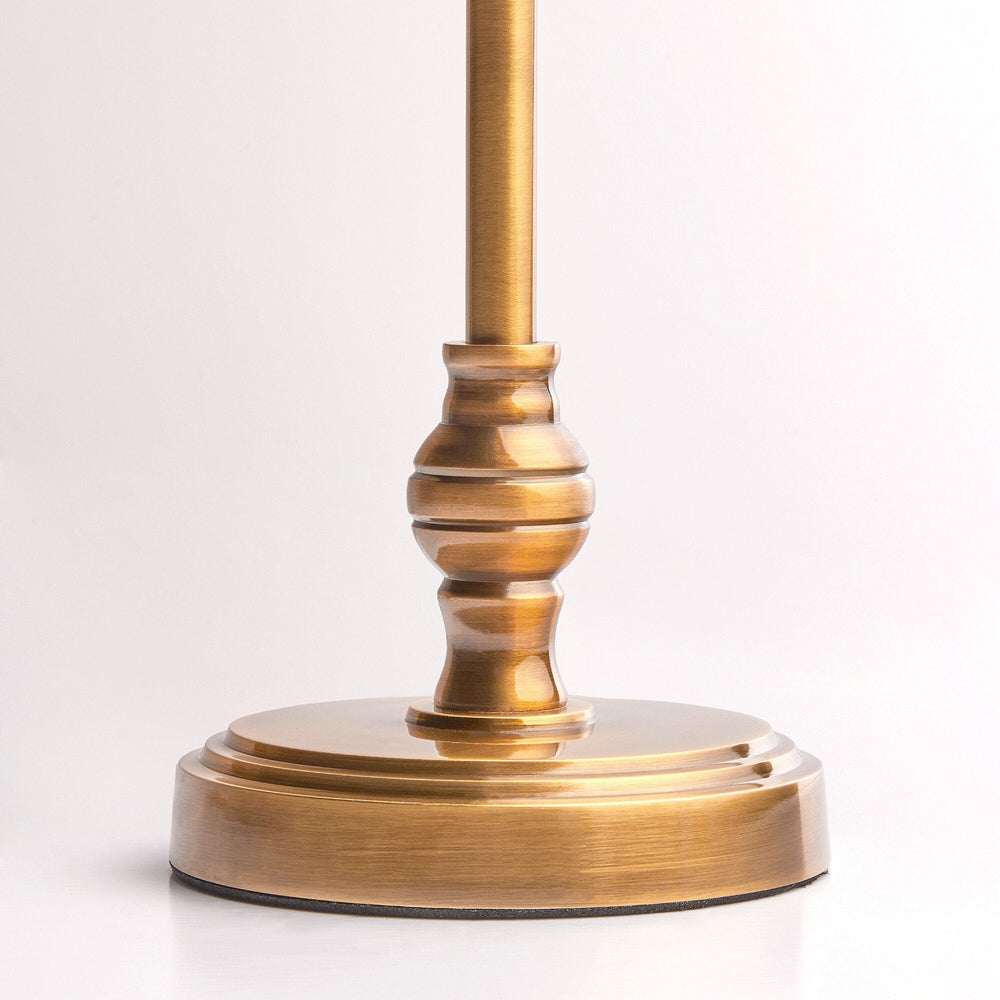 Pooky - Chukka Table Lamp Base - Antiqued Brass
