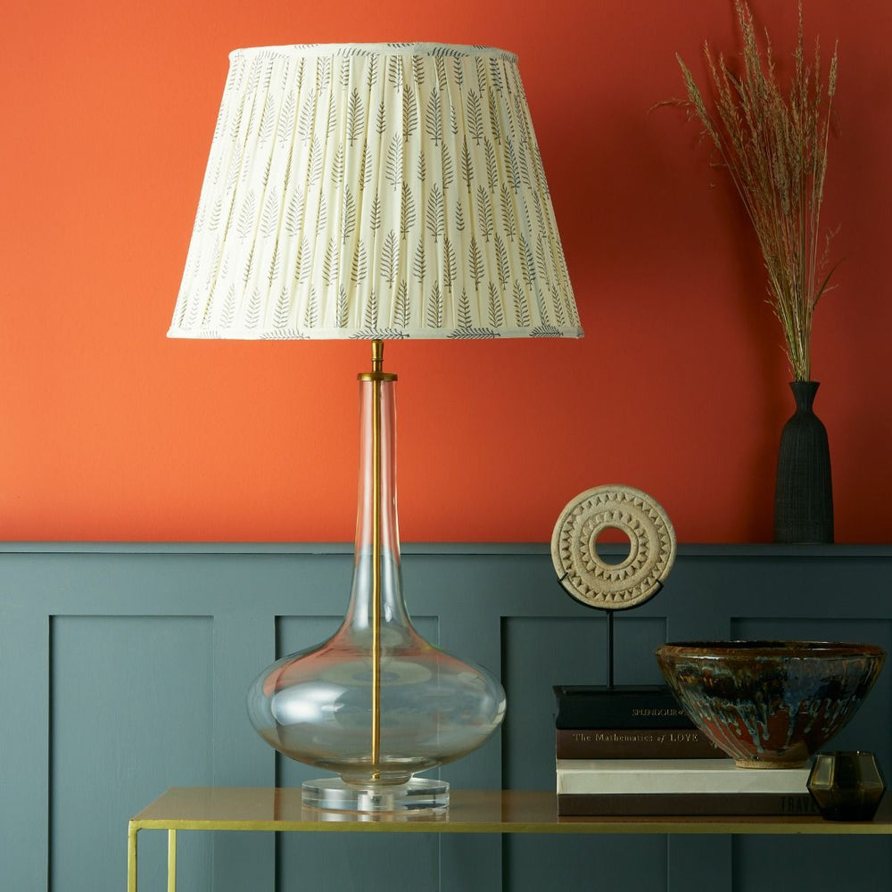 Pooky - Loz Table Lamp Base - Clear Glass