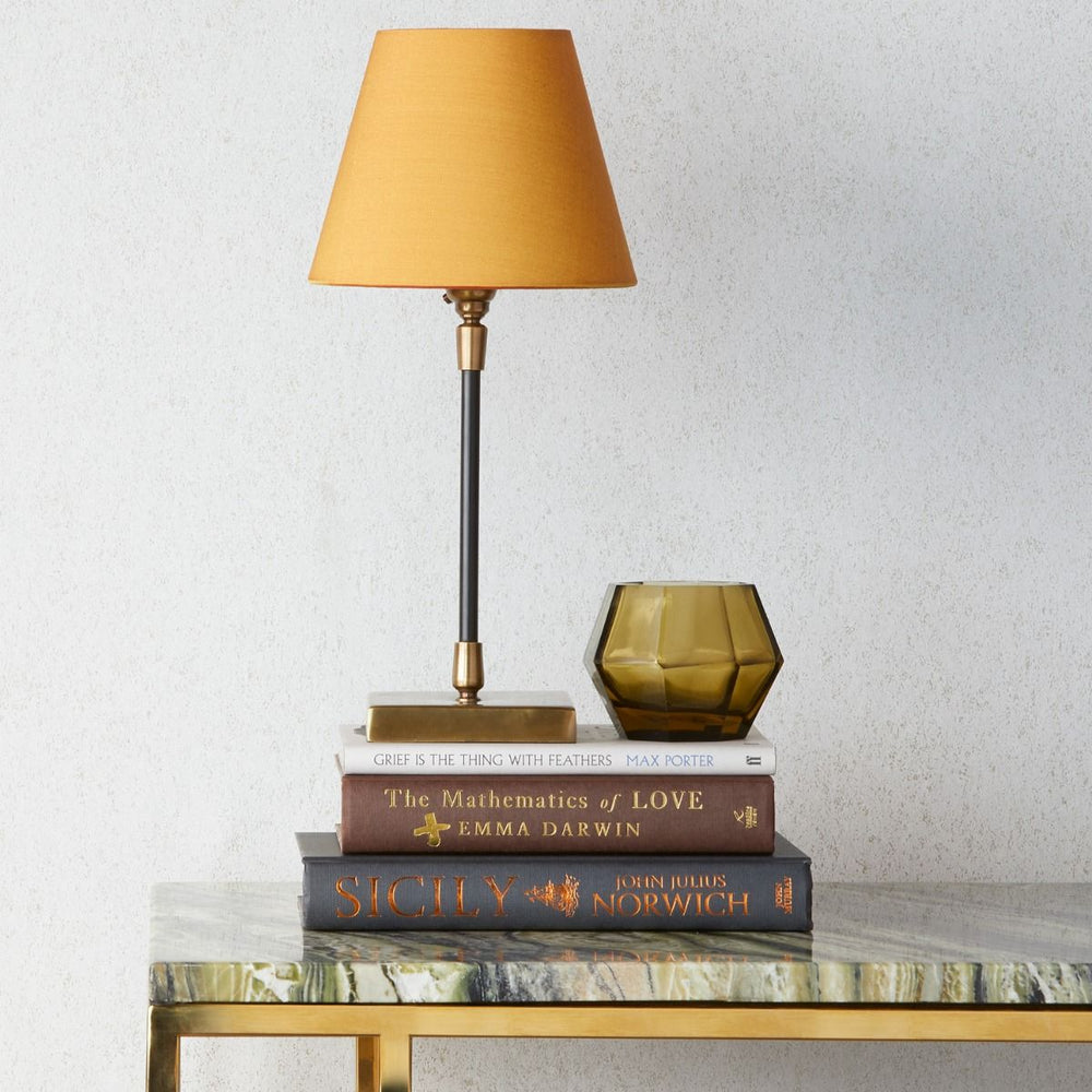 Pooky - Pickling Table Lamp Base - Antiqued Brass
