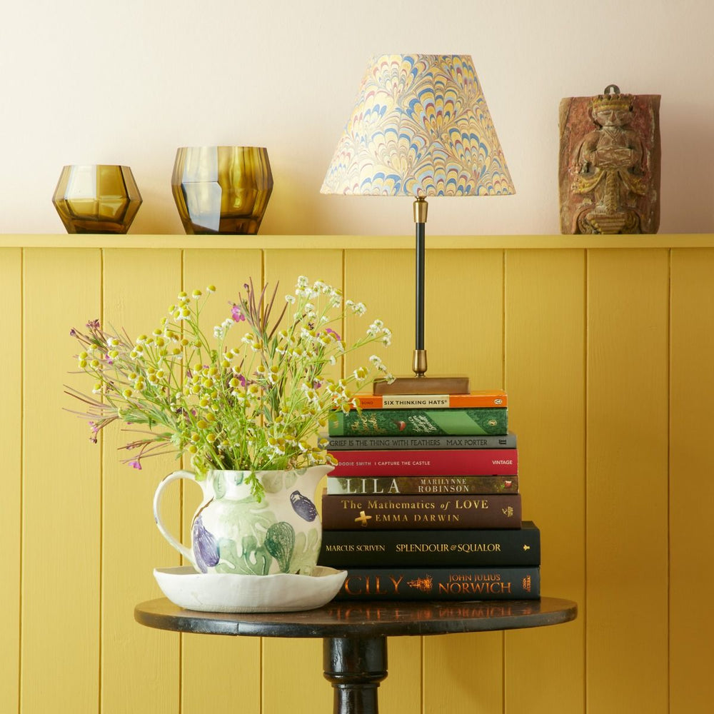 Pooky - Pickling Table Lamp Base - Antiqued Brass