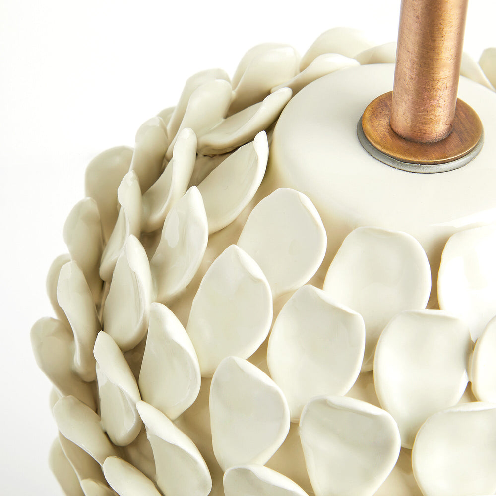 Pooky - Smaller Stucco Table Lamp - Stone