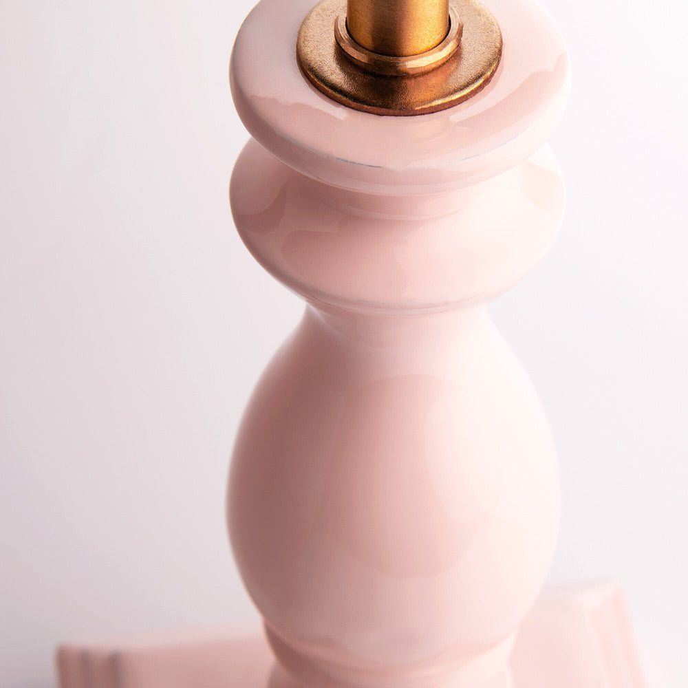 Pooky - Wilma Table Lamp Base - Pale Pink