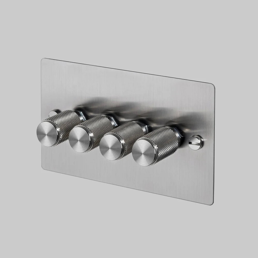 Buster & Punch 4G Dimmer - 120W - Cross - Steel Plate - Steel Screws