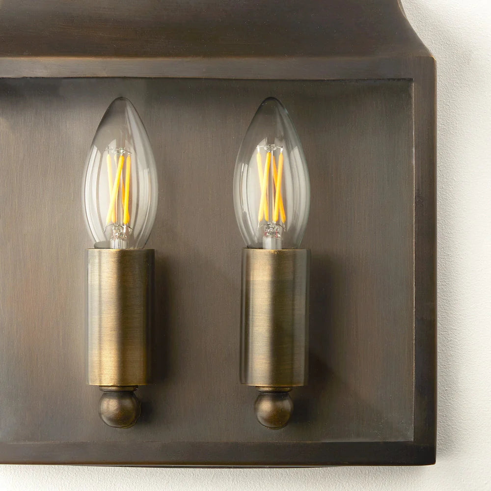 Pooky Double Crail IP44 Exterior Wall Light