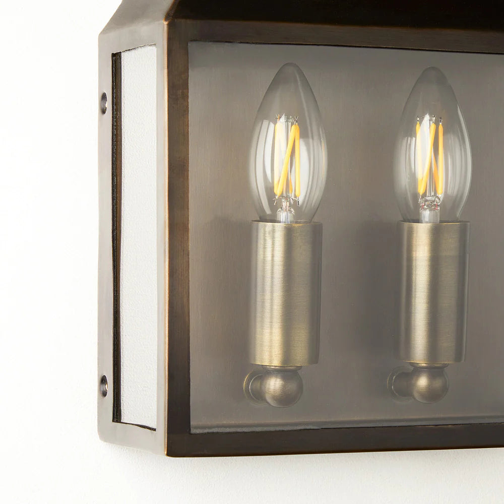 Pooky Double Crail IP44 Exterior Wall Light