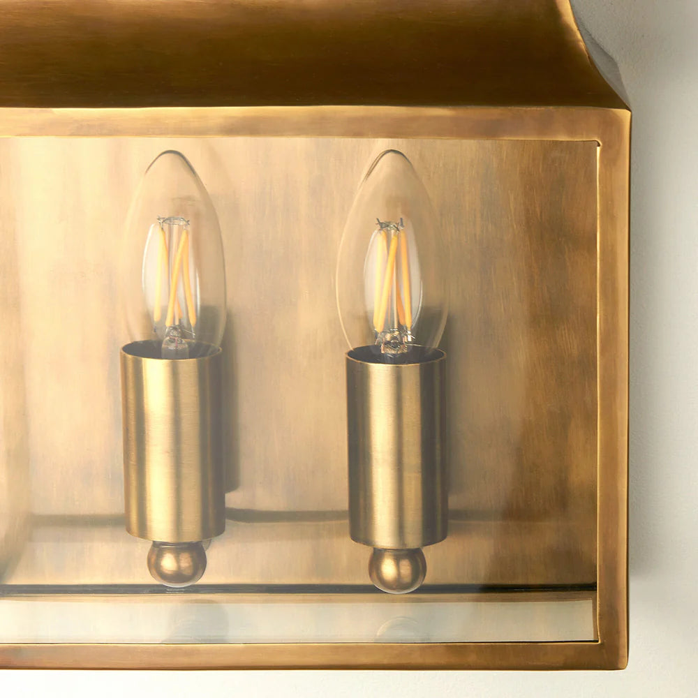Pooky Double Crail IP44 Exterior Wall Light
