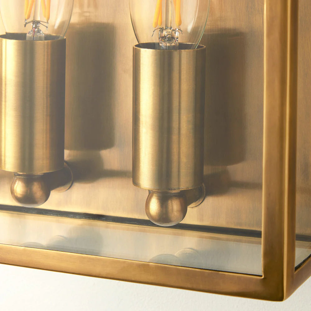 Pooky Double Crail IP44 Exterior Wall Light