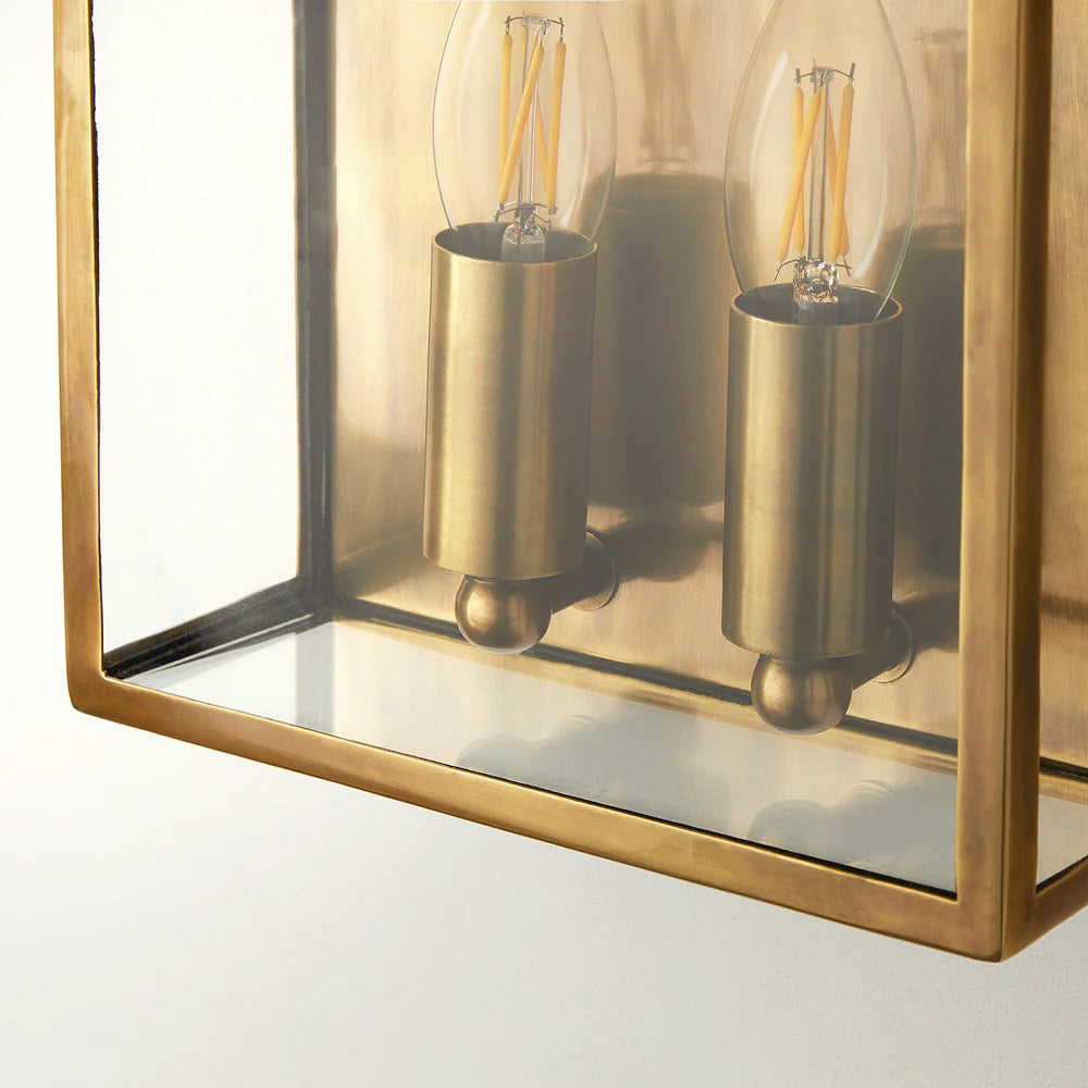 Pooky Double Crail IP44 Exterior Wall Light