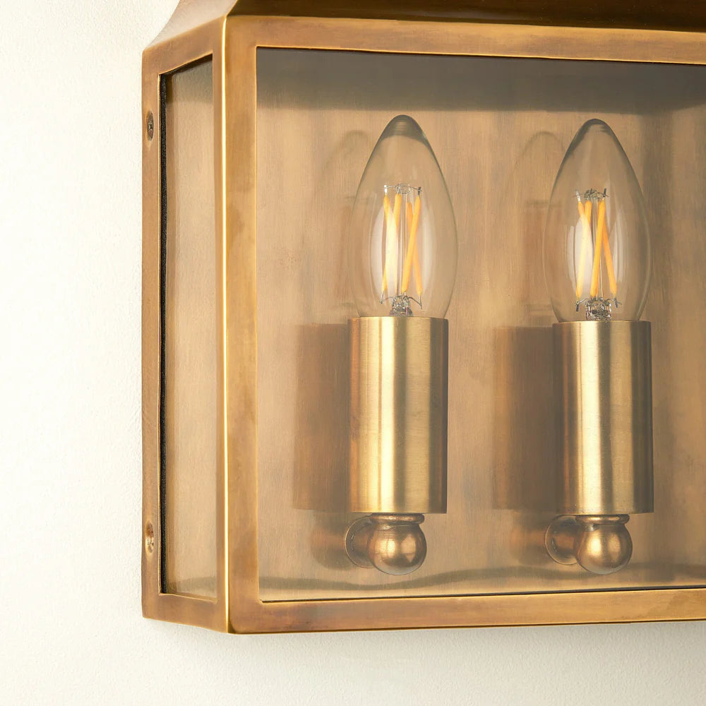 Pooky Double Crail IP44 Exterior Wall Light