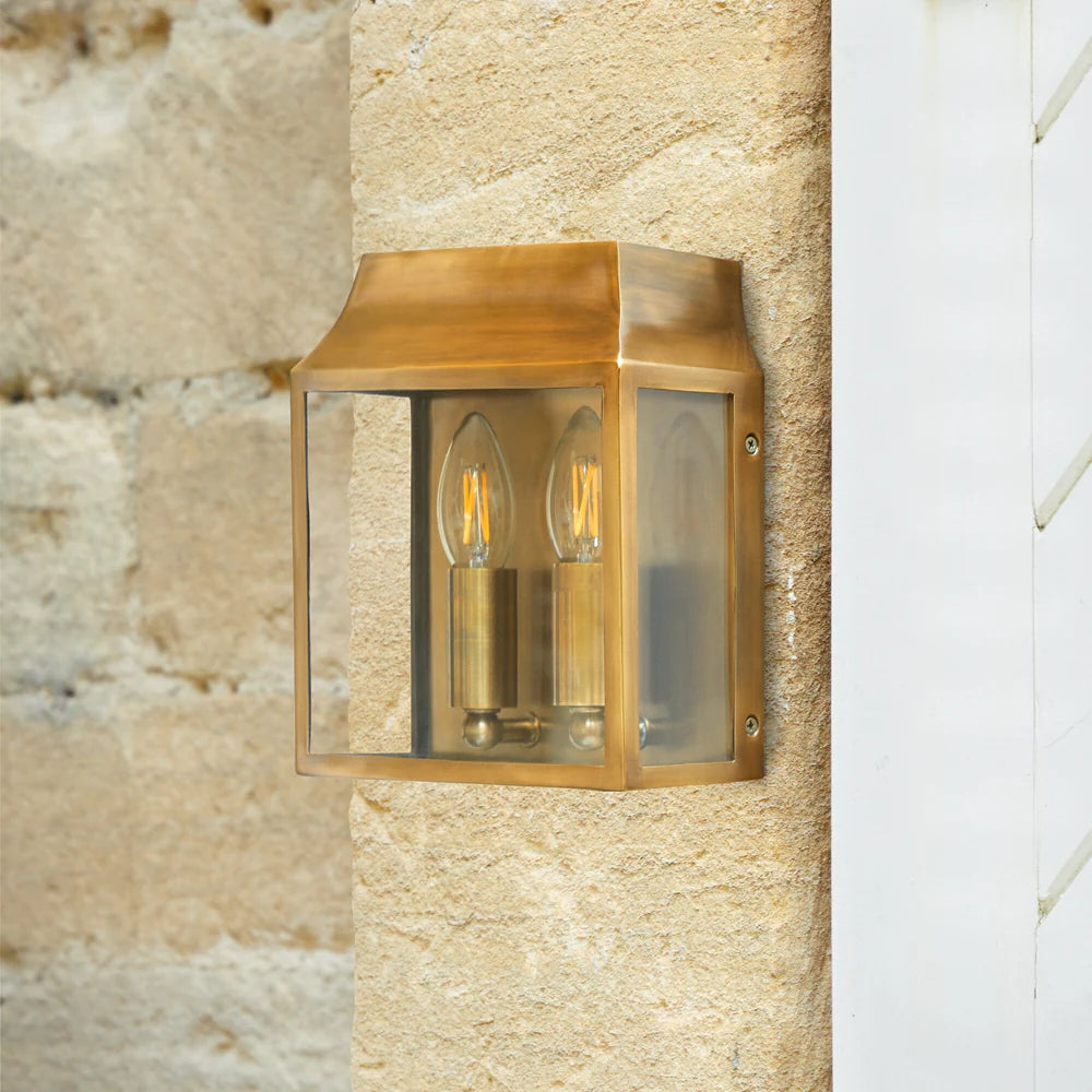 Pooky Double Crail IP44 Exterior Wall Light