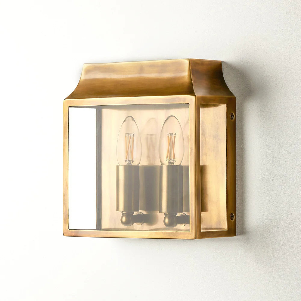 Pooky Double Crail IP44 Exterior Wall Light