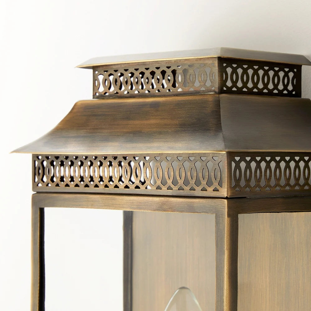 Pooky Hastings Exterior IP44 Wall Light in Bronze
