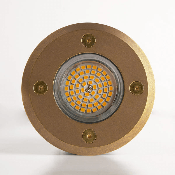 Pooky - Ogroats Ip67 Recessed Decking Light - Antique Brass