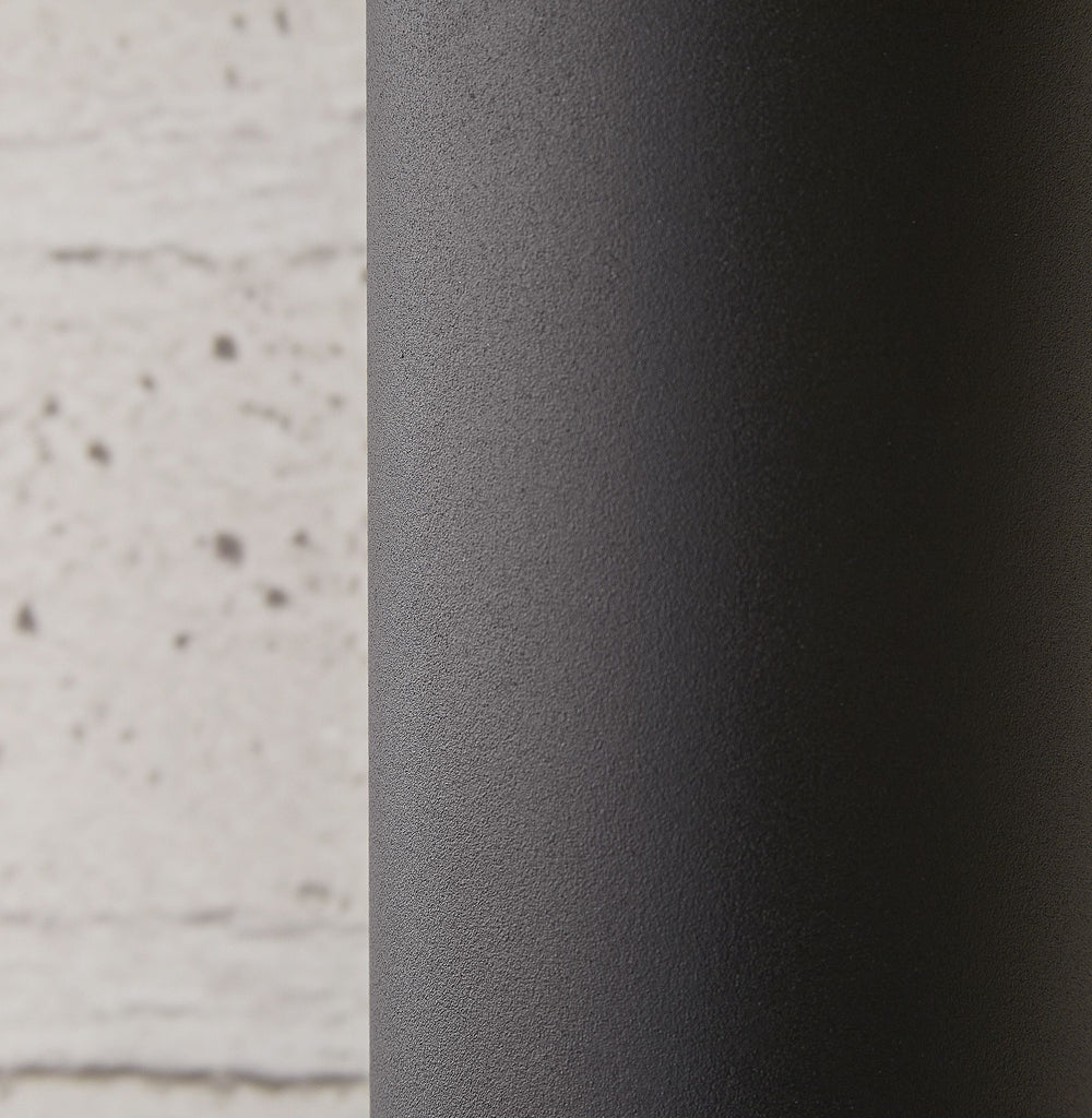 Pooky Portreath IP65 Up and Down Pillar wall light in Storm
