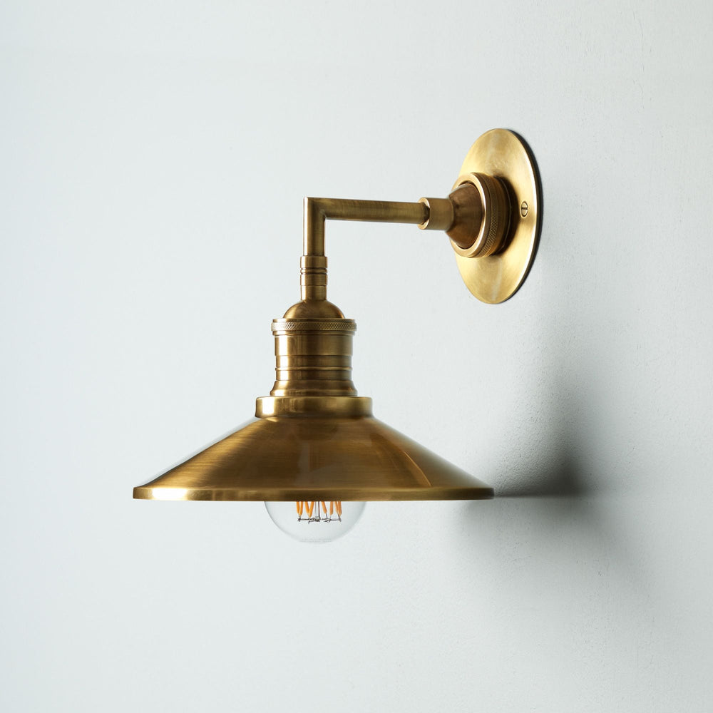 Pooky - Whizzer Wall Light - Antique Brass