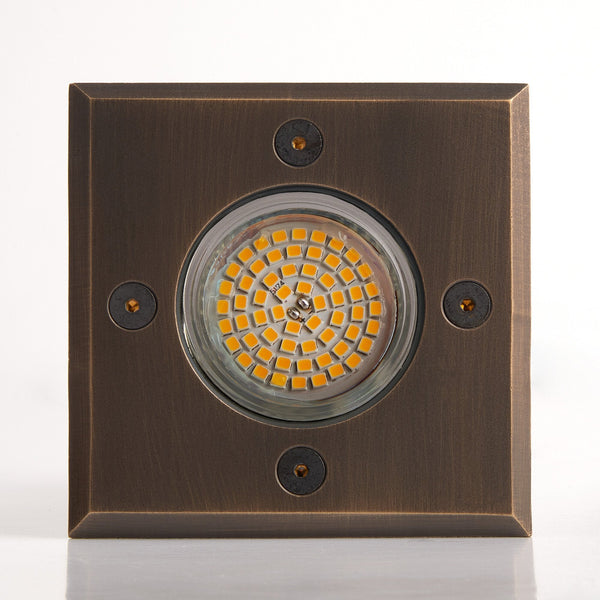 Pooky - Wrath Ip67 Recessed Decking Light - Antique Bronze
