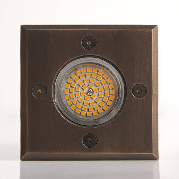 Pooky - Wrath Ip67 Recessed Decking Light - Antique Bronze