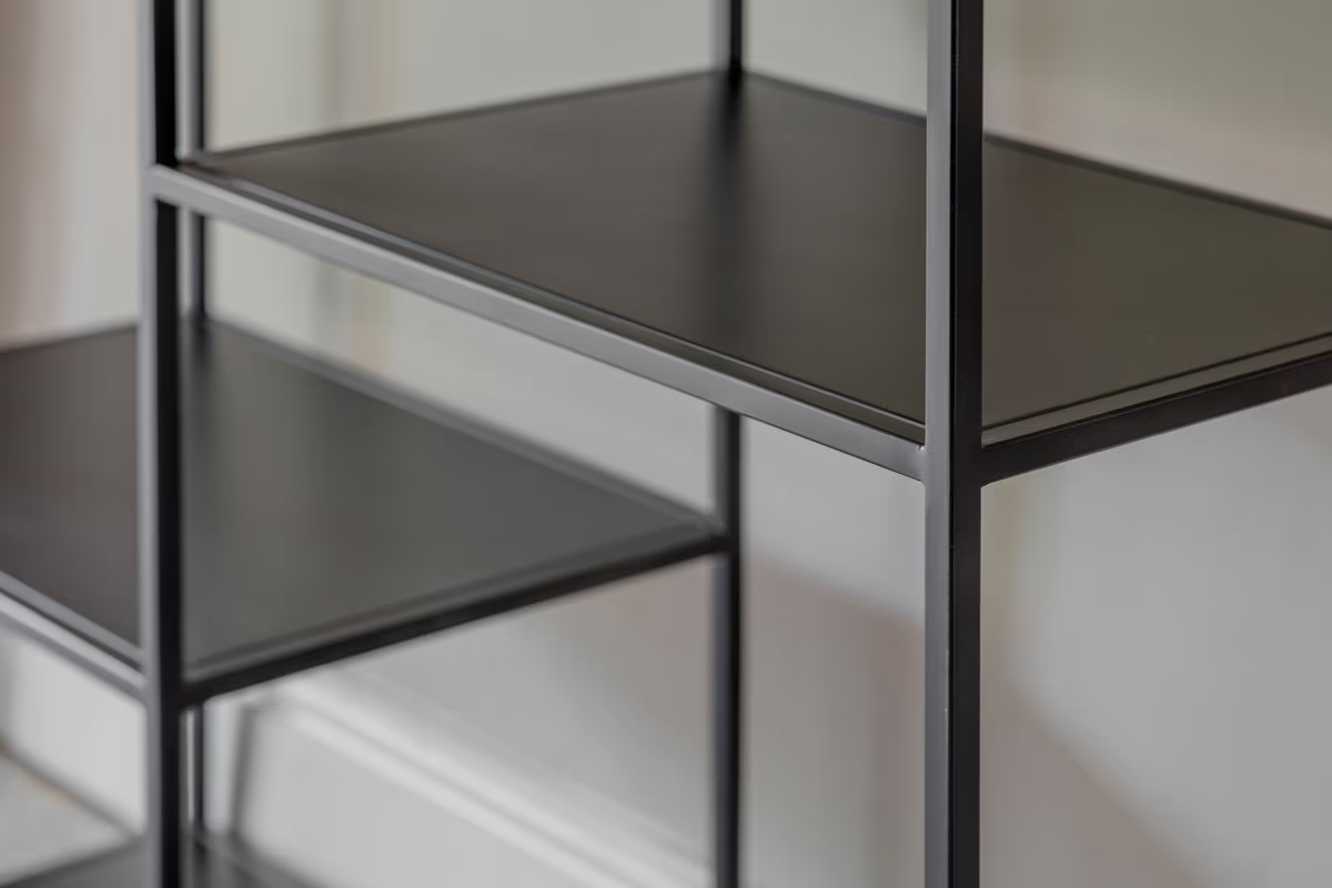 Nkuku - Tanvi Display Shelf - Black - Wide
