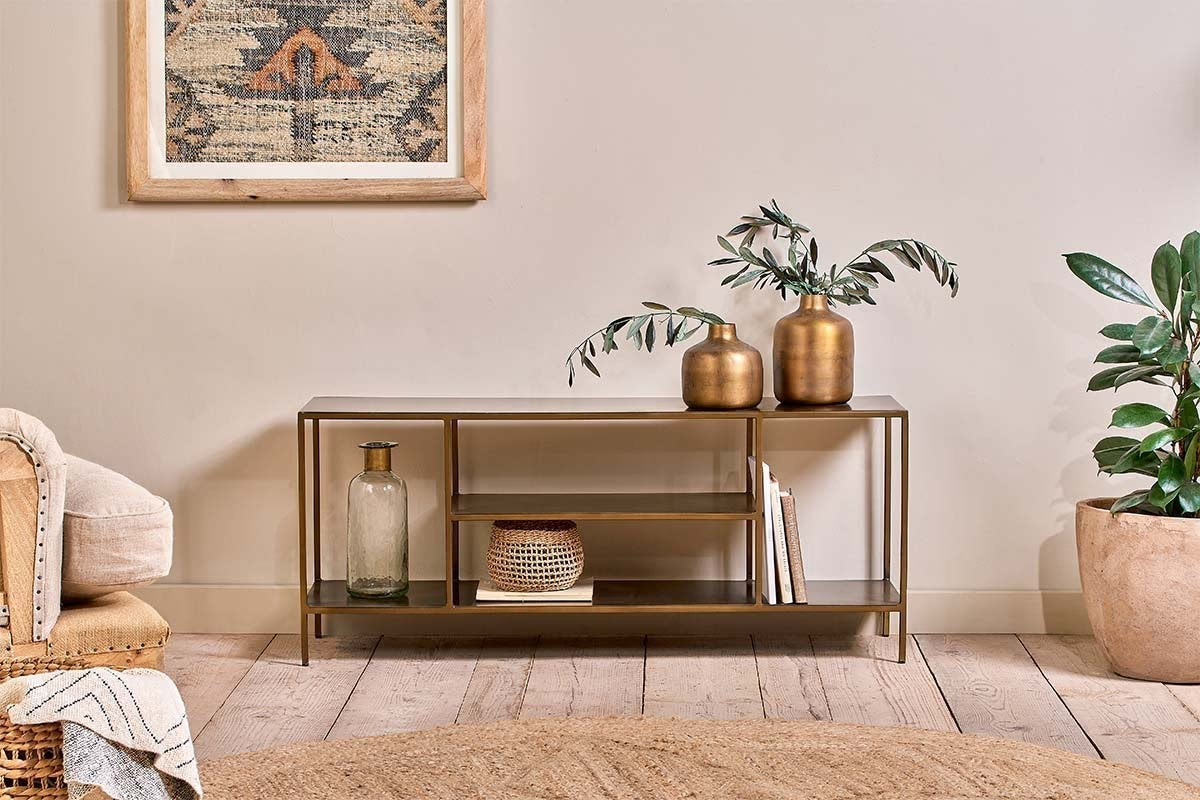 Nkuku - Mahi Media Standing Shelf